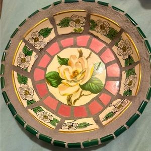 Rare find… currier & Ives underglaze print by Royal.  “Barley Winter”